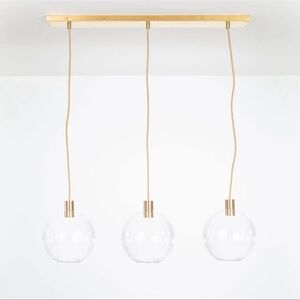 Modern Triple Pendant Light Fixture